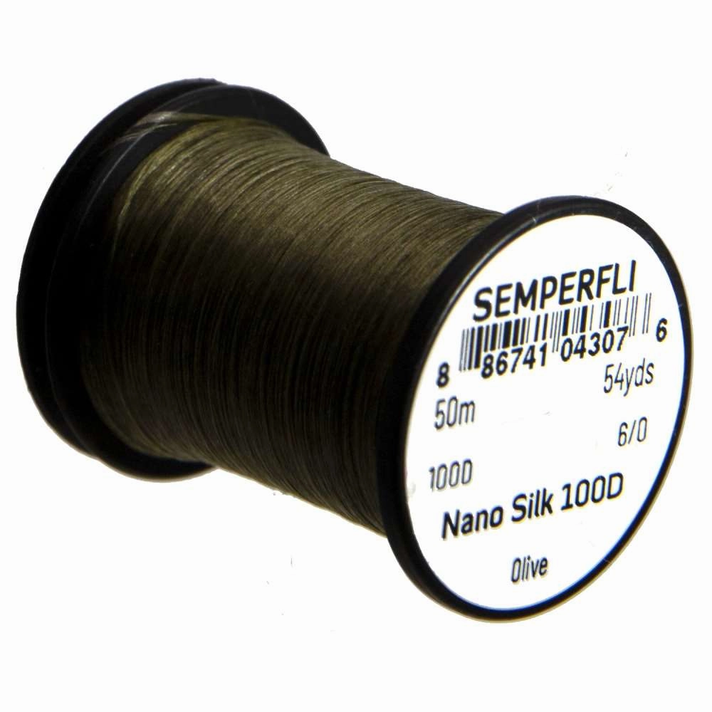 100D Nano Silk Professional Fly Tying Thread - SEMPERFLI