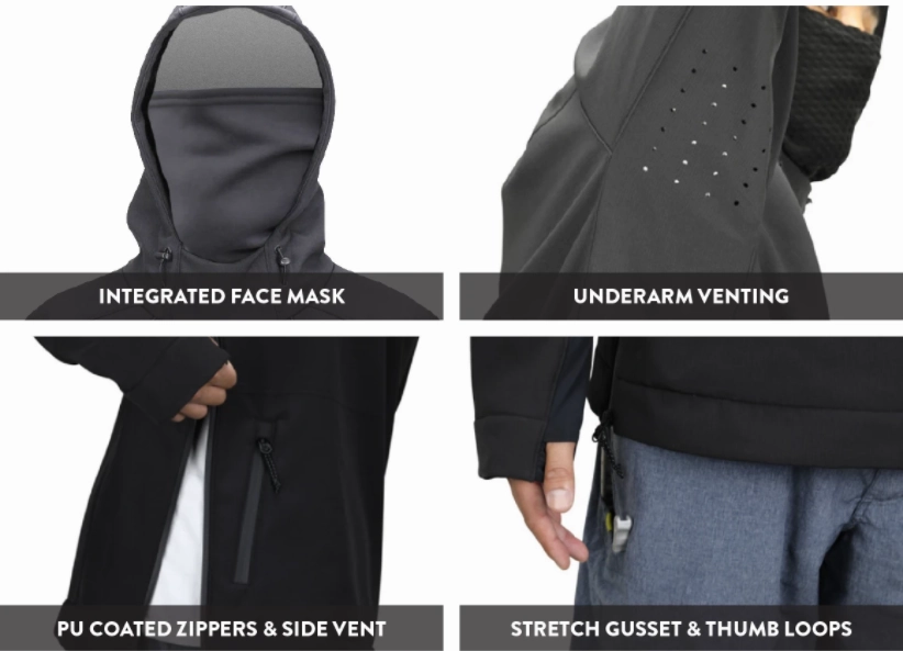 AFTCO Reaper Windproof 3L Pullover