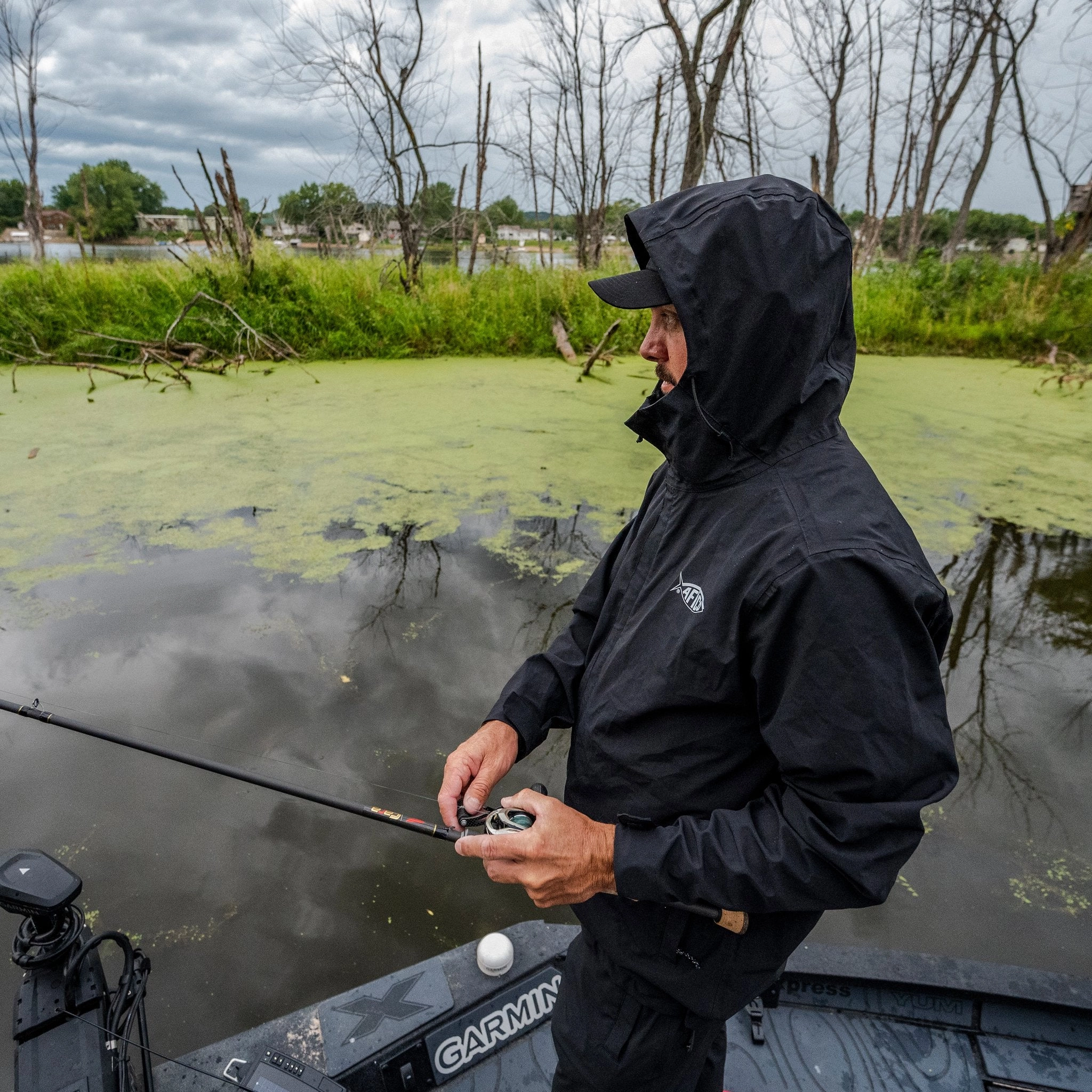 AFTCO Transformer Packable Fishing Jacket