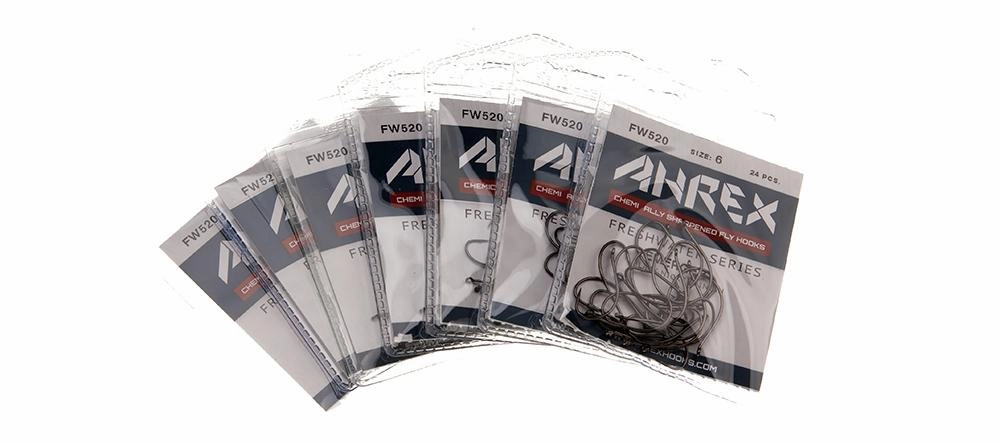 Ahrex FW 520 Emerger Hook Barbed Hook 24 pack