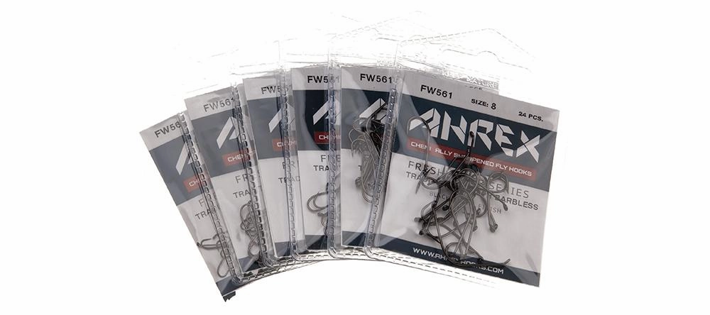 Ahrex FW 561 Nymph Traditional Barbless Hook 24 pack