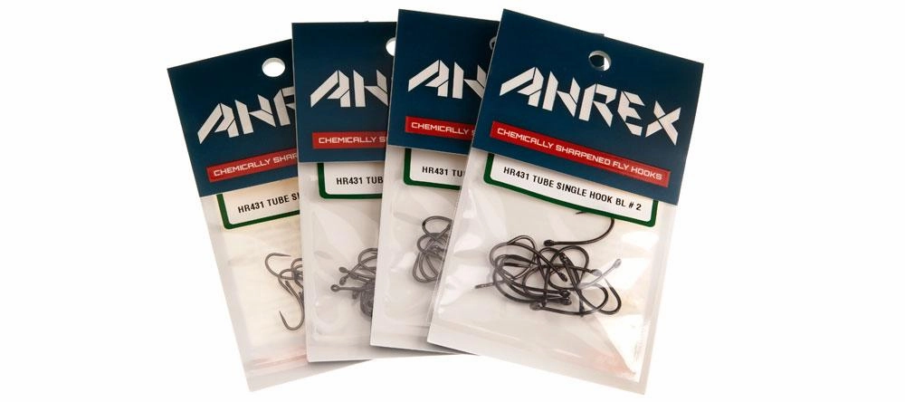 Ahrex HR431 Home Run Tube Single Barbless Hook 12 pack
