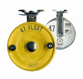Alvey 47 Float Float Reel Yellow