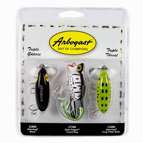 Arbogast Classic Topwater Hard Baits Variety Pack