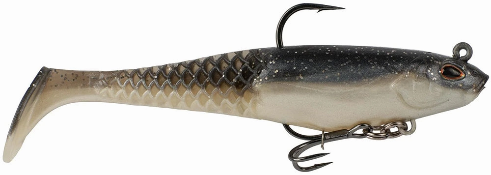 Berkley PowerBait Saltwater CullShad Pre-Rigged Soft Body Swimbait - 4 Inch