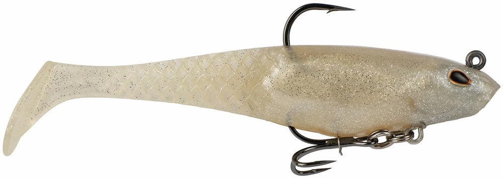 Berkley PowerBait Saltwater CullShad Pre-Rigged Soft Body Swimbait - 4 Inch