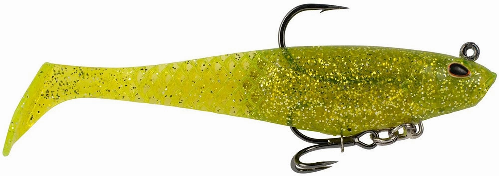 Berkley PowerBait Saltwater CullShad Pre-Rigged Soft Body Swimbait - 4 Inch