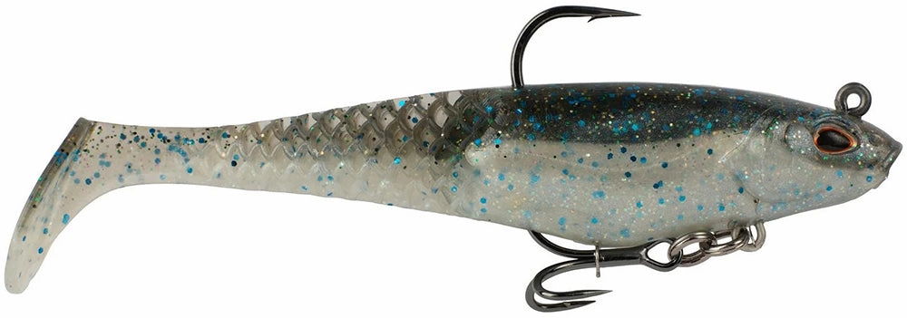 Berkley PowerBait Saltwater CullShad Pre-Rigged Soft Body Swimbait - 6 Inch