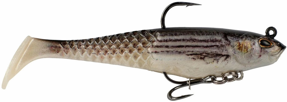 Berkley PowerBait Saltwater CullShad Pre-Rigged Soft Body Swimbait - 6 Inch