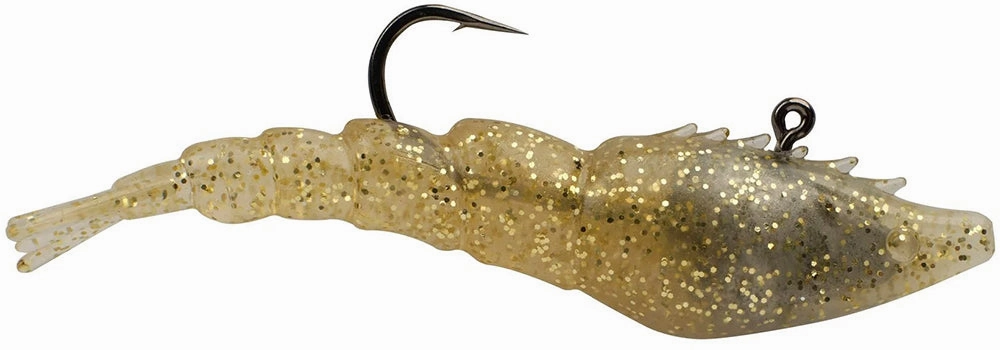 Berkley PowerBait Saltwater Pre-Rigged PowerSwitch Shrimp - 4.25 Inch