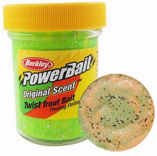 Berkley PowerBait Trout Bait Twist 1.1 oz. Jar
