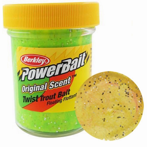 Berkley PowerBait Trout Bait Twist 1.1 oz. Jar