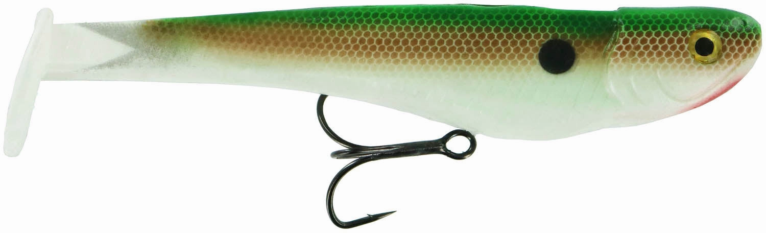 Big Bite Baits B5 Line Thru 5 inch Paddle Tail Swimbait
