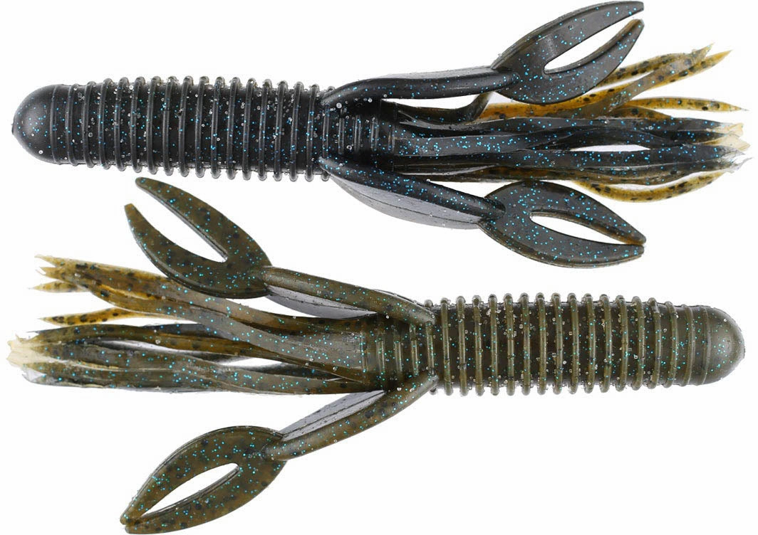 Big Bite Baits Craw Tube 4 inch Soft Plastic 8 pack