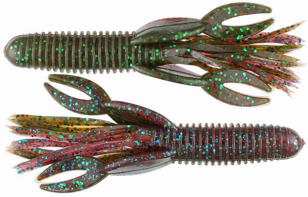 Big Bite Baits Craw Tube 4 inch Soft Plastic 8 pack
