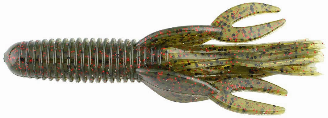 Big Bite Baits Craw Tube 4 inch Soft Plastic 8 pack