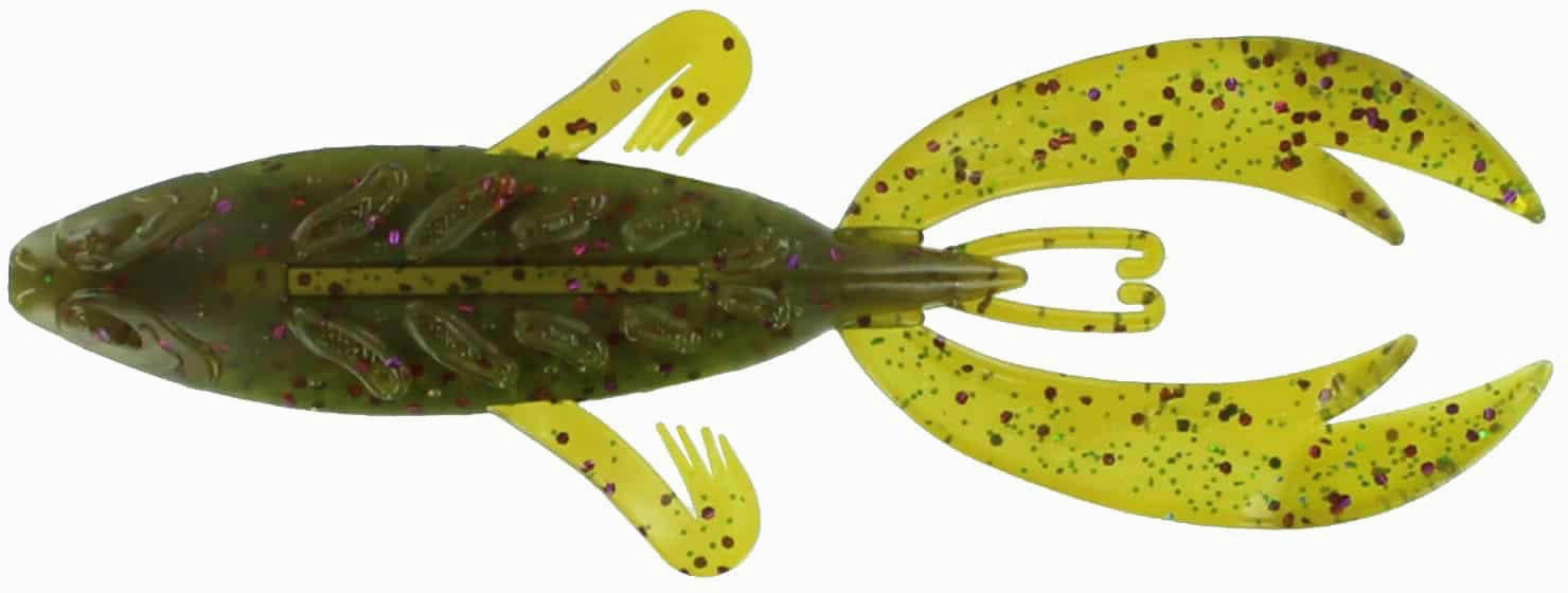Big Bite Baits Dean Rojas Fighting Frog 4 inch Creature Bait