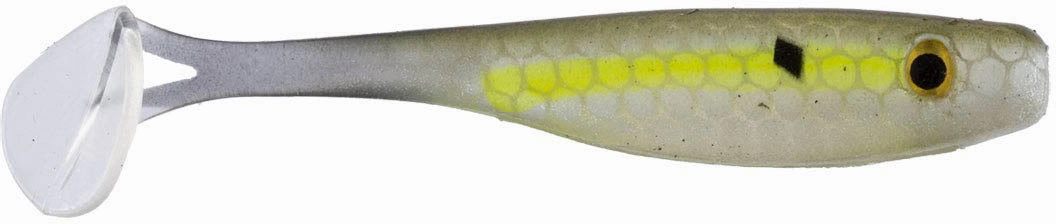 Big Bite Baits Suicide Shad 3 1/2 inch Paddle Tail Swimbait 5 pack