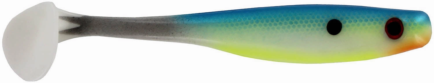 Big Bite Baits Suicide Shad 3 1/2 inch Paddle Tail Swimbait 5 pack