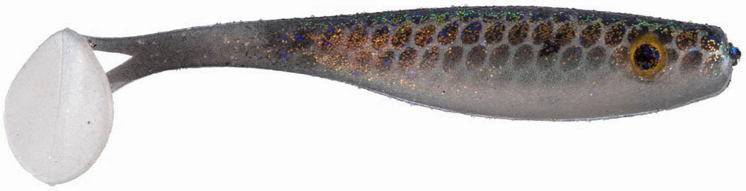 Big Bite Baits Suicide Shad 3 1/2 inch Paddle Tail Swimbait 5 pack