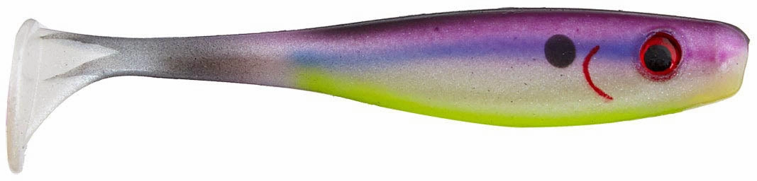 Big Bite Baits Suicide Shad 3 1/2 inch Paddle Tail Swimbait 5 pack
