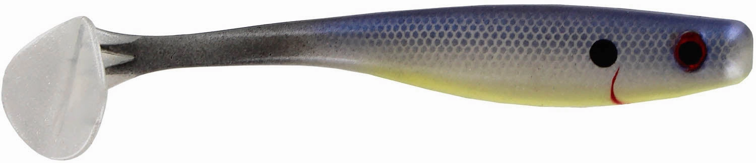Big Bite Baits Suicide Shad 3 1/2 inch Paddle Tail Swimbait 5 pack
