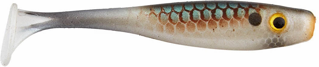 Big Bite Baits Suicide Shad 3 1/2 inch Paddle Tail Swimbait 5 pack
