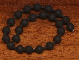 Black Bead Chain Eyes