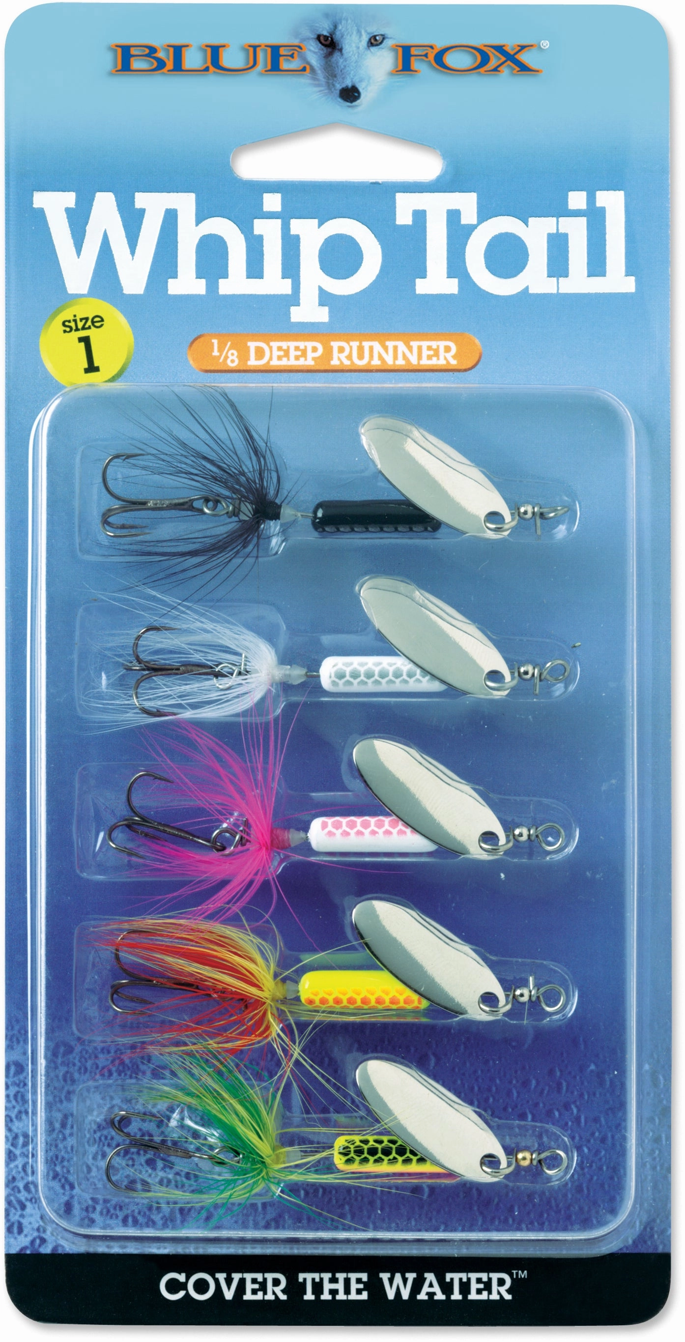 Blue Fox Whip Tail 5-Piece Variety Kit