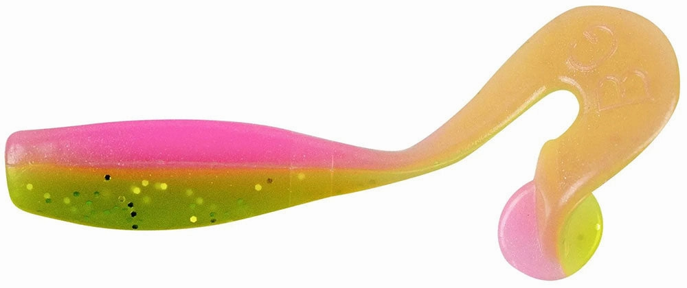 Bobby Garland Stroll'R 2 1/2 inch Swimming Curlytail Soft Plastic 12 pack