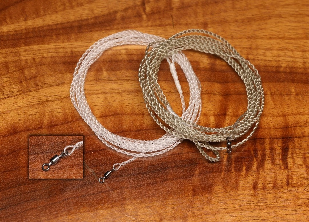Bug Turner Furled Leader 8' Full Sink w/ Swivel - Fluorocarbon