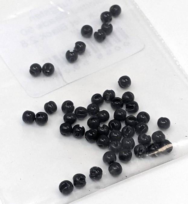 Bulk Tungsten Slotted Beads 50 Pack