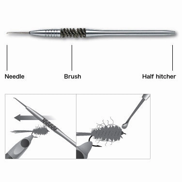 C&F 3-in-1 Dubbing Brush CFT-70