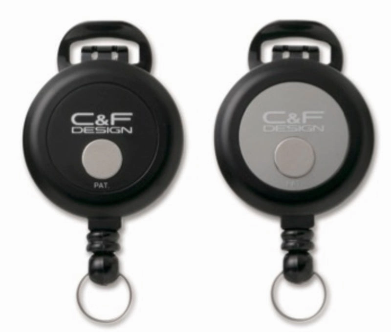 C&F Pin On Reel with Fly Catcher CFA-72 Black
