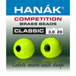 Chartreuse Brass - Hanak Competition Bead Classic
