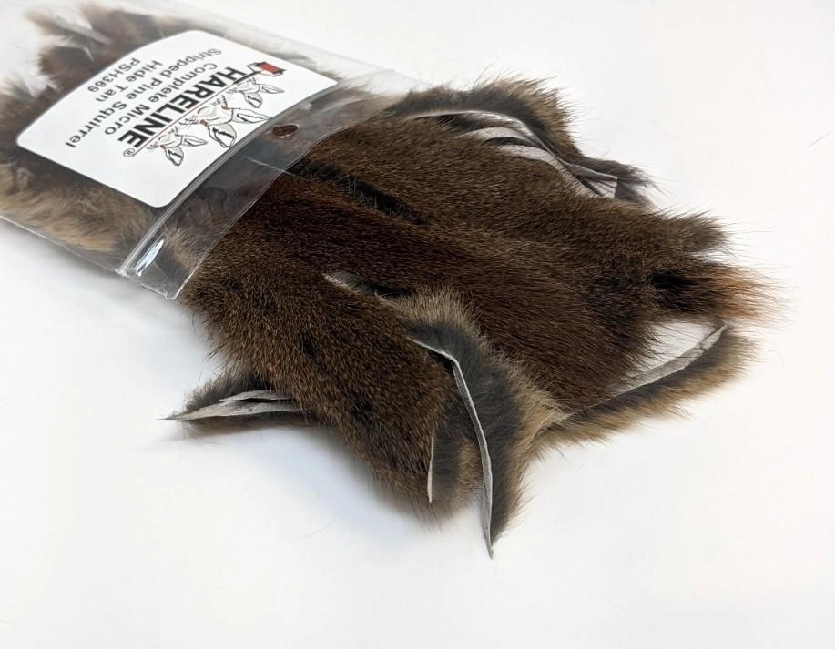 Complete Micro Stripped Pine Squirrel Hide