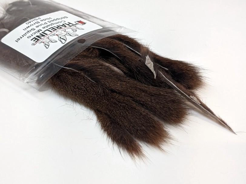 Complete Micro Stripped Pine Squirrel Hide
