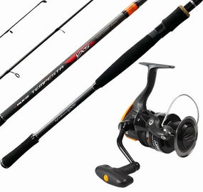 Crucis Tempesta VXS 9102MH 6-12kg   Okuma Jaw-55 Shore Spin Combo