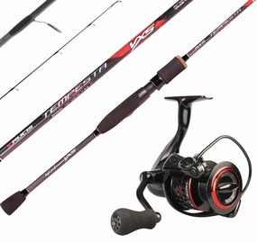 Crucis Tempesta VXS SP722L   Okuma Ceymar C-30 Light Spin Combo