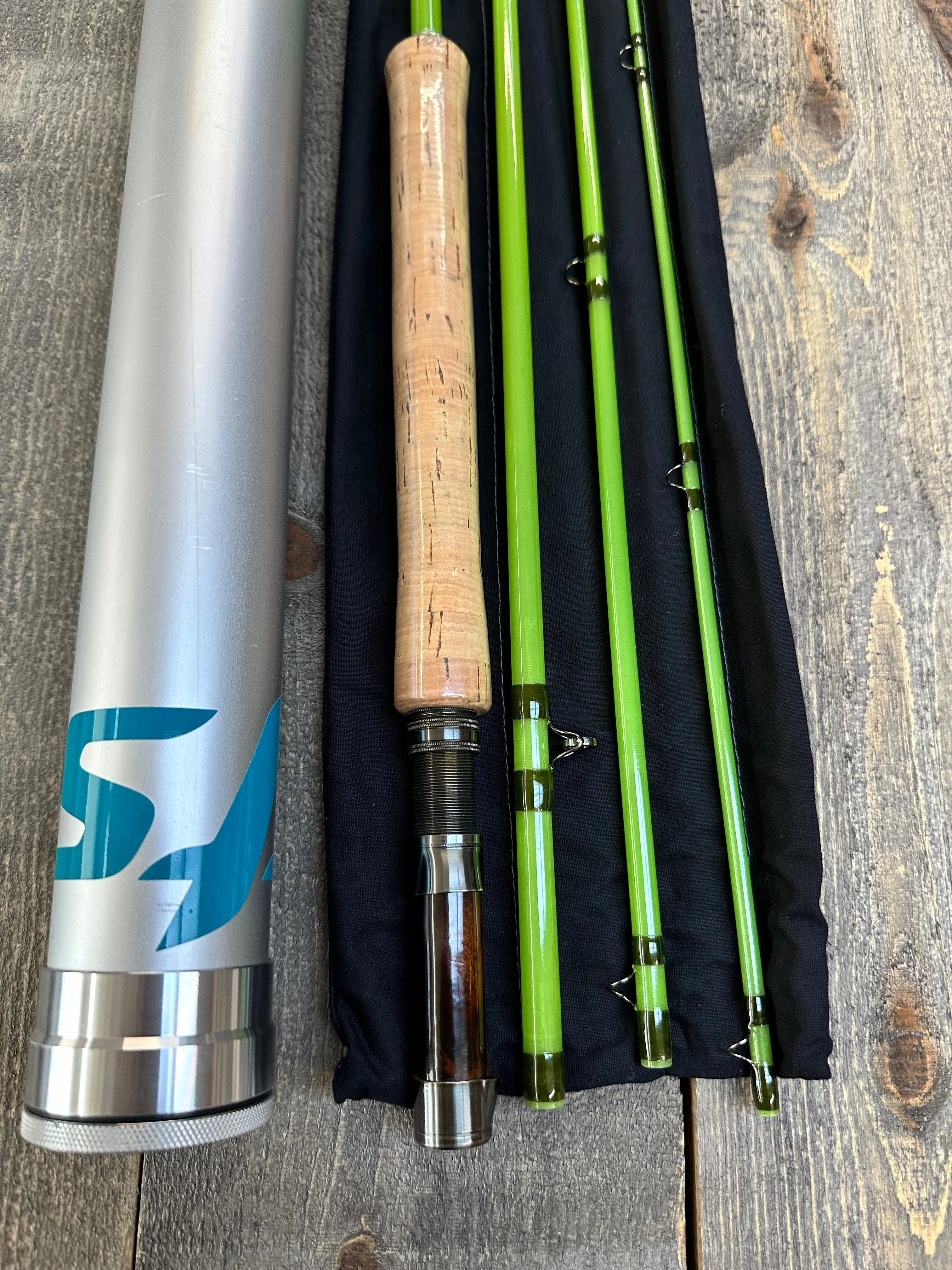 CTS Fiberglass Fly Rod 8' 6" 6wt  (used)