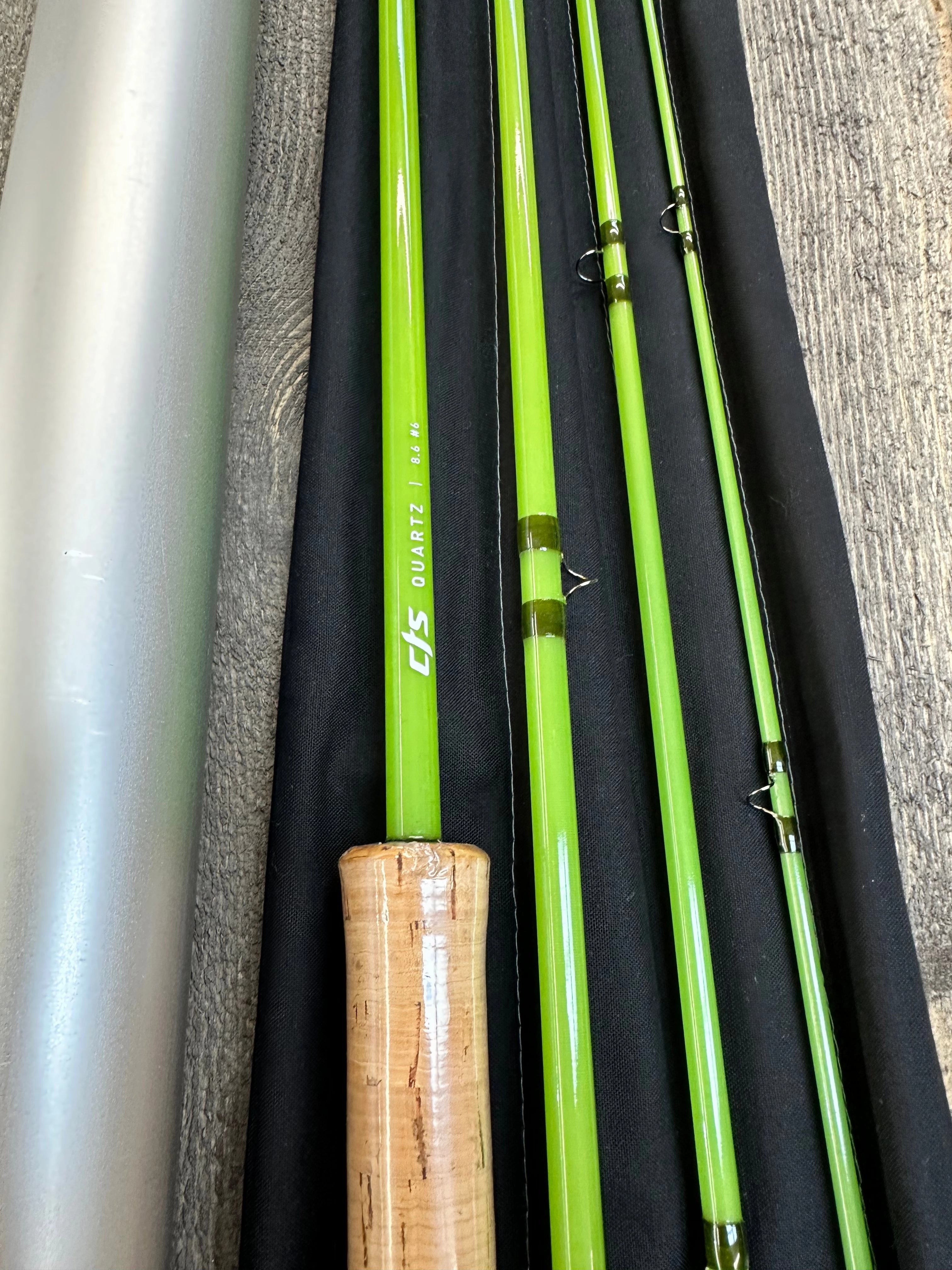 CTS Fiberglass Fly Rod 8' 6" 6wt  (used)