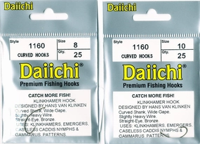 Daiichi 1160 Klinkhammer Hook 25 pack