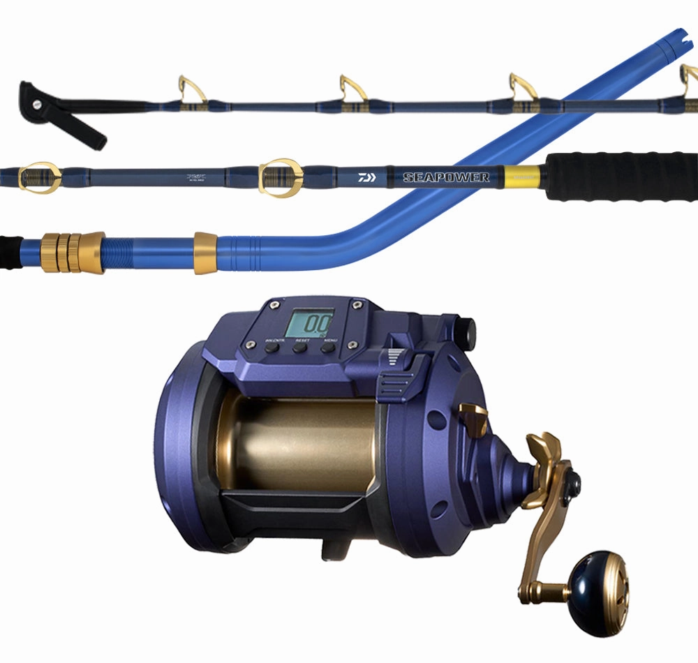 Daiwa Seapower 1200 Seapower 66XXHST Electric Combo