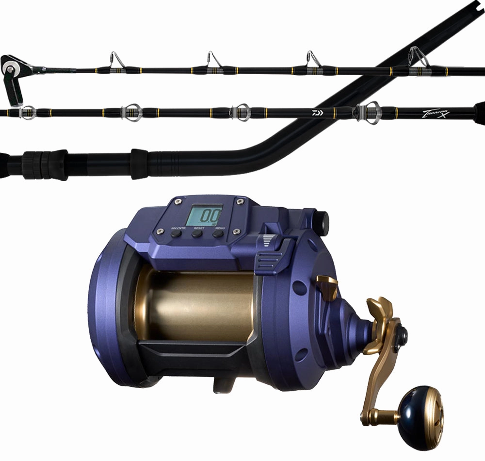Daiwa Seapower 1200 Tanacom X 54XHST Electric Combo