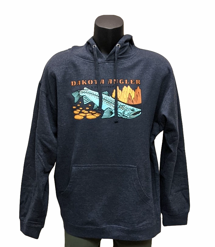 Dakota Angler Men's Underwood Logo Hoody