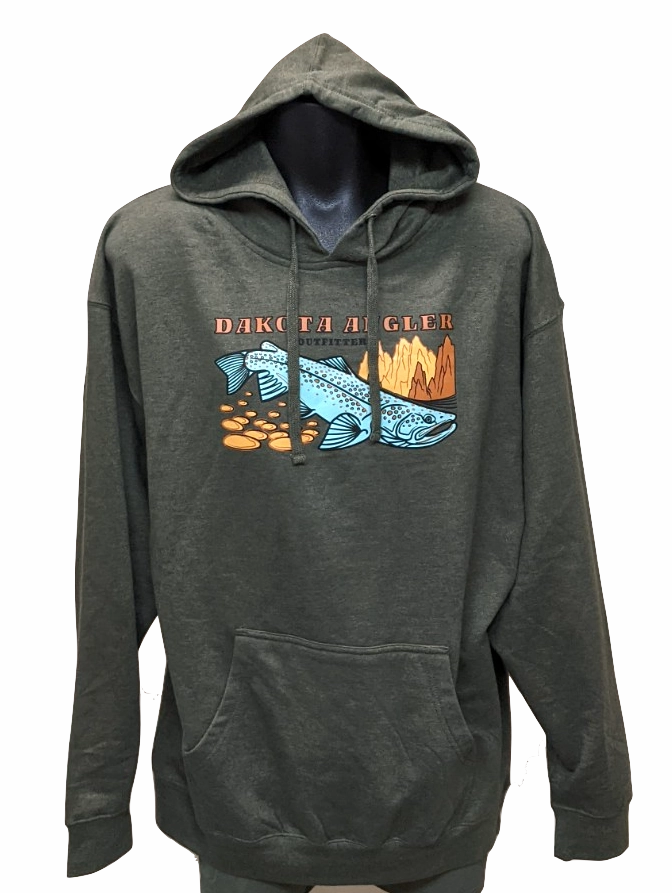 Dakota Angler Men's Underwood Logo Hoody