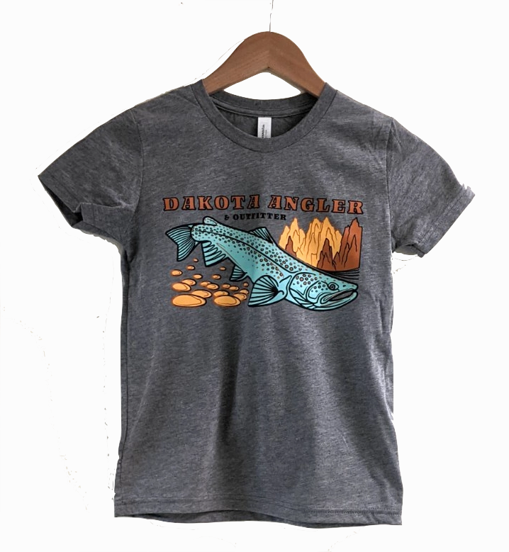 Dakota Angler Youth Underwood Logo T-Shirt