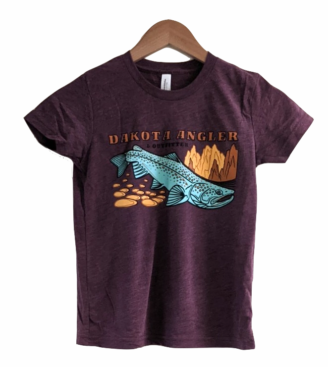 Dakota Angler Youth Underwood Logo T-Shirt