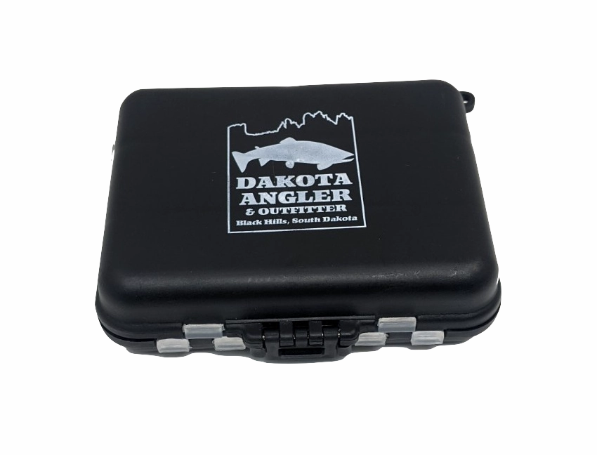 DAO Logo 11 Compartment Fly Box Black