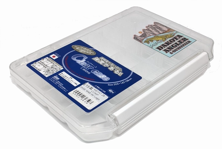 DAO Logo Meiho Clear Case Fly Box